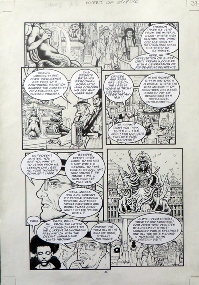 Heart of Empire page 39: original Bryan Talbot artwork for sale - 250